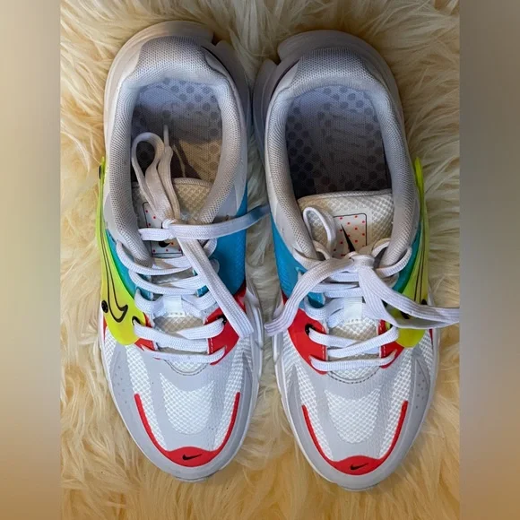 Nike Alphina 5000 Womens Size 8 White Orange Athletic Running Shoes Sneakers - Picture 7 of 7